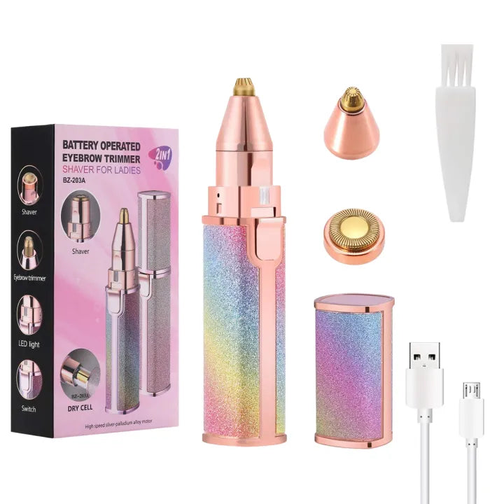 2 in 1 Hair Remover Trimmer